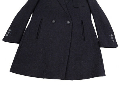 KEITA MARUYAMA Harris Tweed Stitched Jacket Navy Size 1