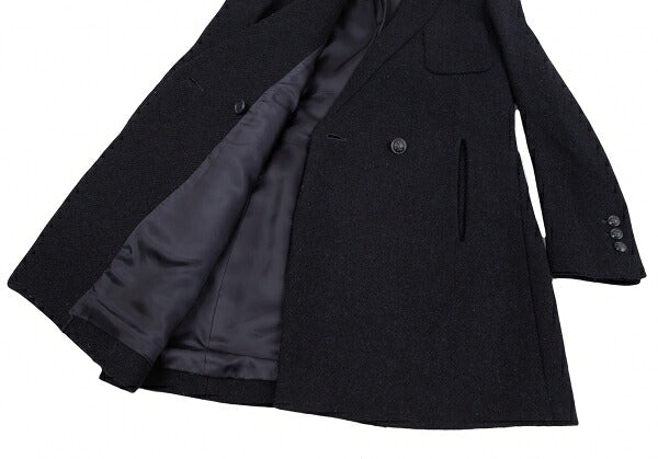 KEITA MARUYAMA Harris Tweed Stitched Jacket Navy Size 1