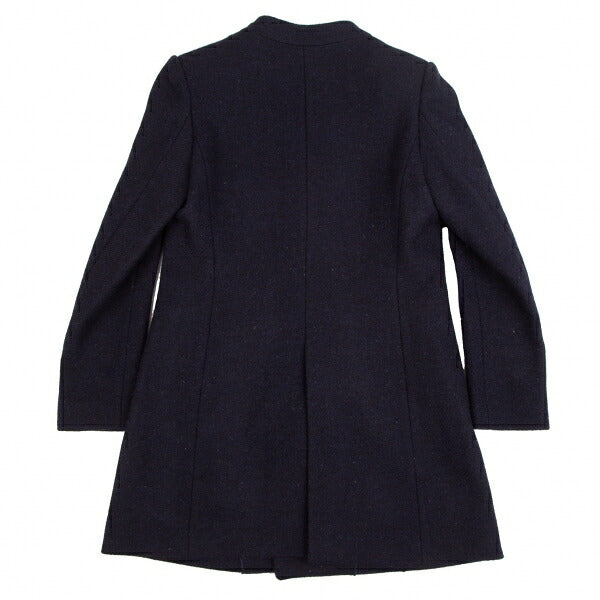 KEITA MARUYAMA Harris Tweed Stitched Jacket Navy Size 1
