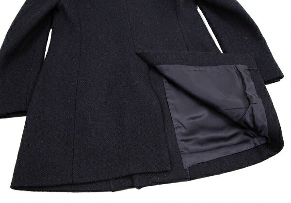 KEITA MARUYAMA Harris Tweed Stitched Jacket Navy Size 1