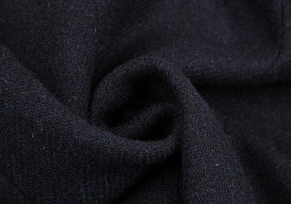 KEITA MARUYAMA Harris Tweed Stitched Jacket Navy Size 1