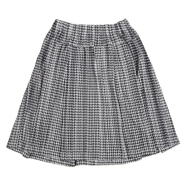 PLEATS PLEASE Geometric Pleated Skirt Cotton Gray Size 1