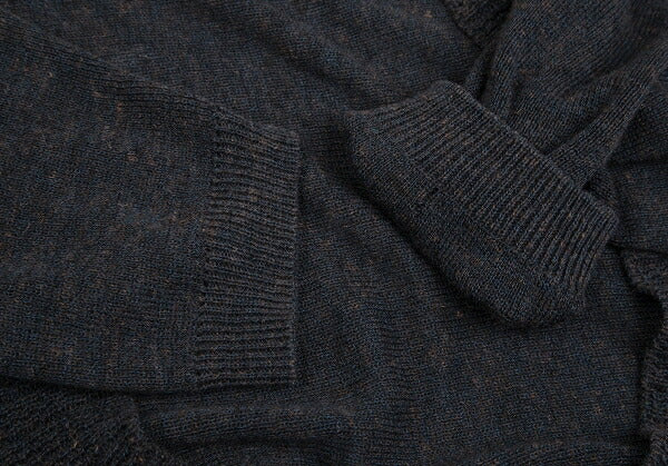 Y's Acrylic Hemp Bolero Cardigan Blue Size 3