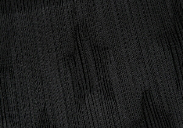 PLEATS PLEASE Polyester Star Embossed Skirt Black Size 3