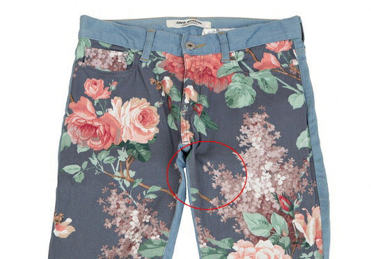 JUNYA WATANABE COMME des GARCONS 18AW Floral Denim Size S