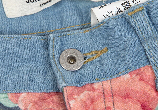JUNYA WATANABE COMME des GARCONS 18AW Floral Denim Size S