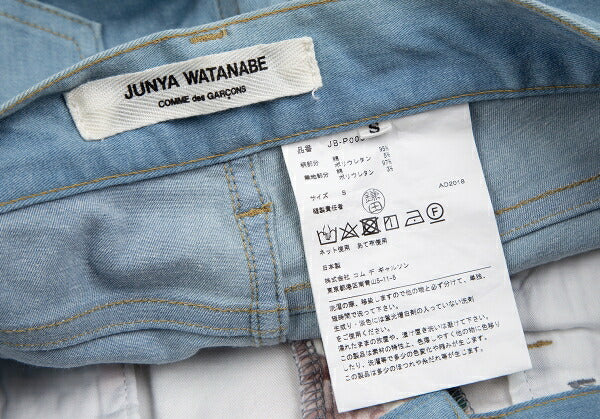 JUNYA WATANABE COMME des GARCONS 18AW Floral Denim Size S