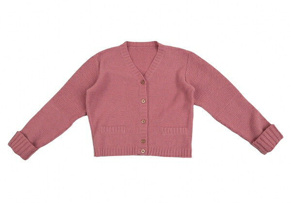 JPG by GAULTIER Metal Button Knit Cardigan Pink Size M