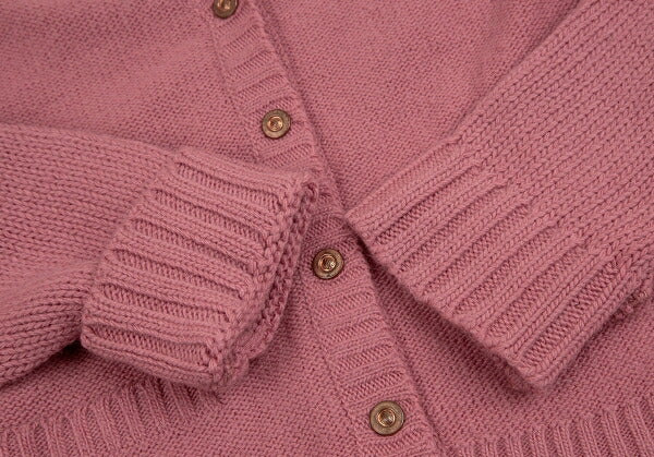 JPG by GAULTIER Metal Button Knit Cardigan Pink Size M
