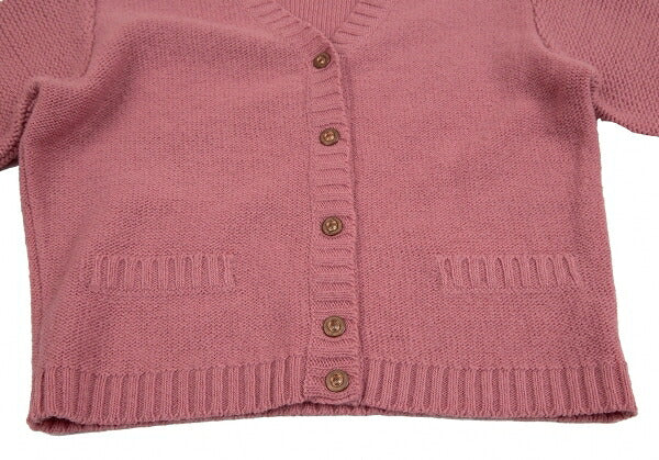 JPG by GAULTIER Metal Button Knit Cardigan Pink Size M