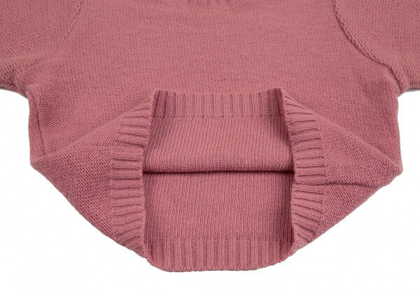 JPG by GAULTIER Wool Blend Short Sleeve Sweater Pink Size M