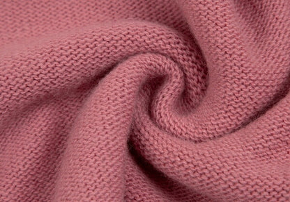 JPG by GAULTIER Wool Blend Short Sleeve Sweater Pink Size M