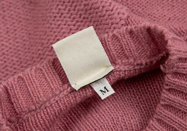 JPG by GAULTIER Wool Blend Short Sleeve Sweater Pink Size M