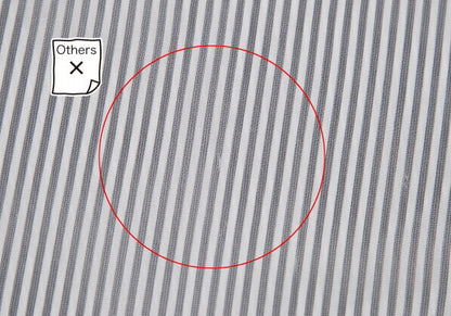 CdG HOMME PLUS 10SS Check Pocket Stripe Shirt White Size S