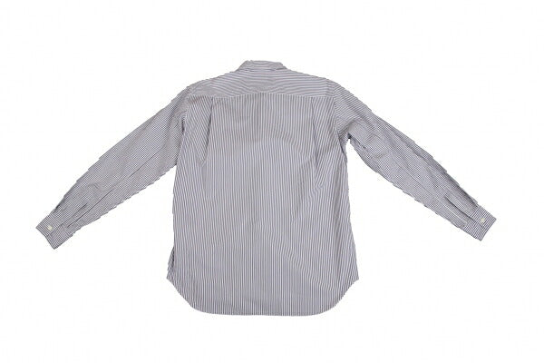 CdG HOMME PLUS 10SS Check Pocket Stripe Shirt White Size S