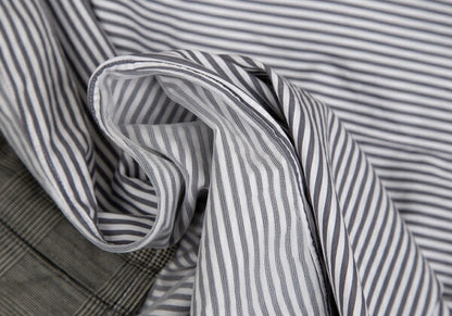 CdG HOMME PLUS 10SS Check Pocket Stripe Shirt White Size S