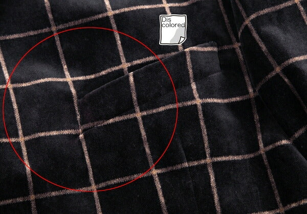 ARMANI COLLEZIONI Graph Check Velour Jacket Black Size 60