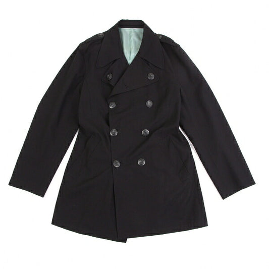 Jean Paul GAULTIER HOMME Double Breasted Coat Black Size 50