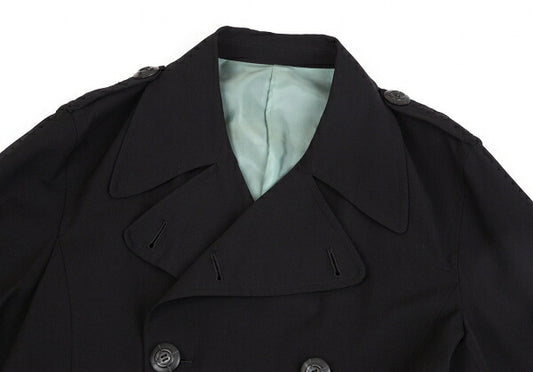 Jean Paul GAULTIER HOMME Double Breasted Coat Black Size 50
