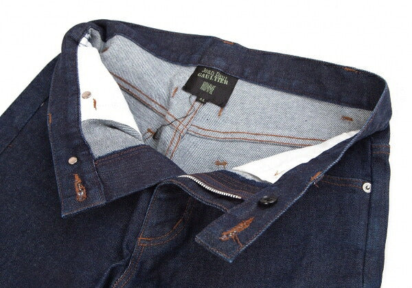 Jean Paul GAULTIER HOMME Indigo Power Flare Denim Size 44