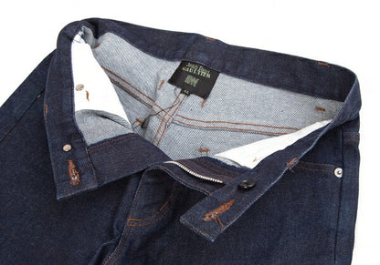 Jean Paul GAULTIER HOMME Indigo Power Flare Denim Size 44