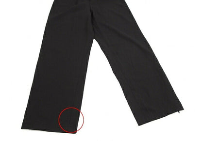 Jean Paul GAULTIER CLASSIQUE Triacetate Pants Black Size 40