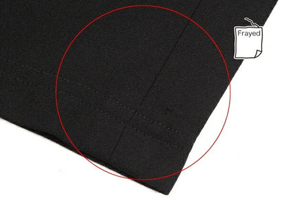 Jean Paul GAULTIER CLASSIQUE Triacetate Pants Black Size 40
