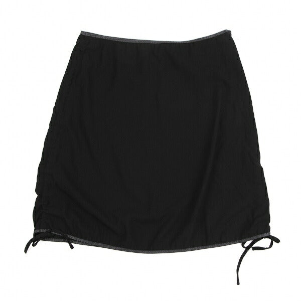 Jean Paul GAULTIER FEMME Side Gather Skirt Black Size 40