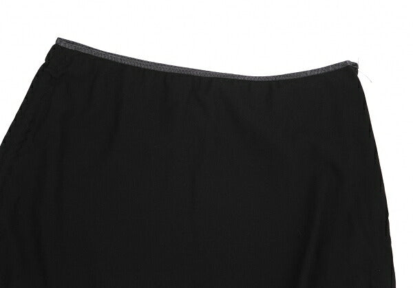 Jean Paul GAULTIER FEMME Side Gather Skirt Black Size 40