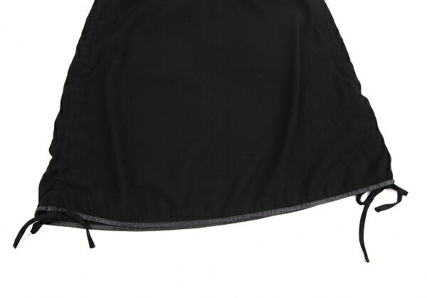 Jean Paul GAULTIER FEMME Side Gather Skirt Black Size 40