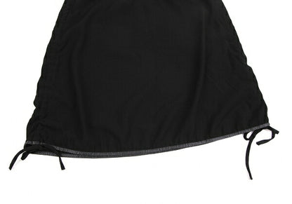 Jean Paul GAULTIER FEMME Side Gather Skirt Black Size 40