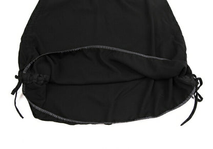 Jean Paul GAULTIER FEMME Side Gather Skirt Black Size 40