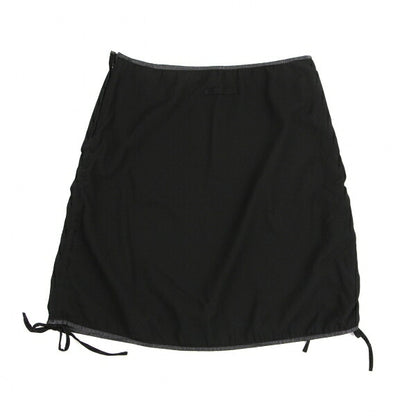 Jean Paul GAULTIER FEMME Side Gather Skirt Black Size 40