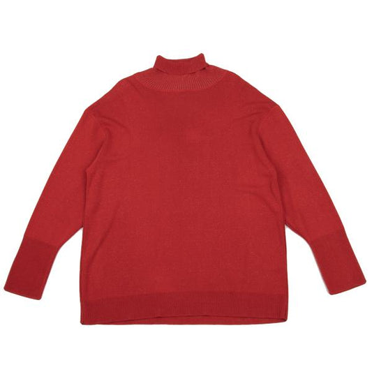 Jean Paul GAULTIER HOMME Rayon Nylon Knit Red Size 48