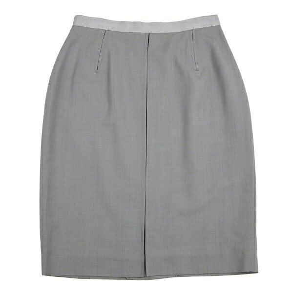 Jean Paul GAULTIER FEMME Wool Waist Skirt Gray Size 40