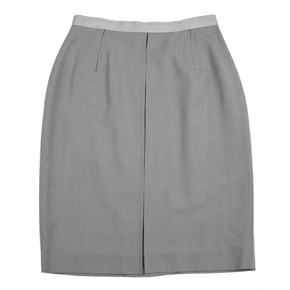Jean Paul GAULTIER FEMME Wool Waist Skirt Gray Size 40