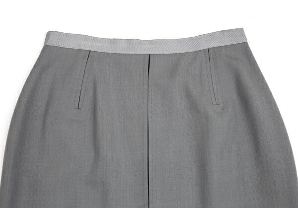 Jean Paul GAULTIER FEMME Wool Waist Skirt Gray Size 40