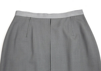 Jean Paul GAULTIER FEMME Wool Waist Skirt Gray Size 40