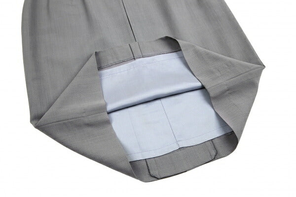 Jean Paul GAULTIER FEMME Wool Waist Skirt Gray Size 40