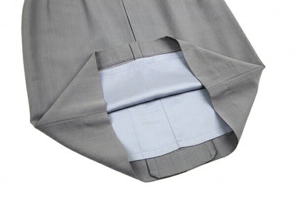 Jean Paul GAULTIER FEMME Wool Waist Skirt Gray Size 40