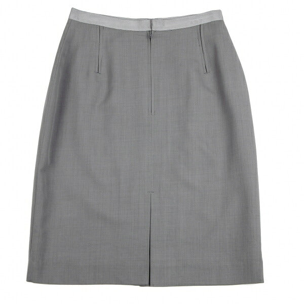 Jean Paul GAULTIER FEMME Wool Waist Skirt Gray Size 40