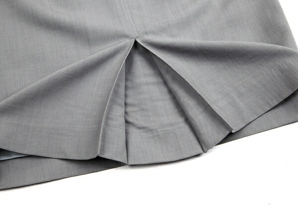 Jean Paul GAULTIER FEMME Wool Waist Skirt Gray Size 40