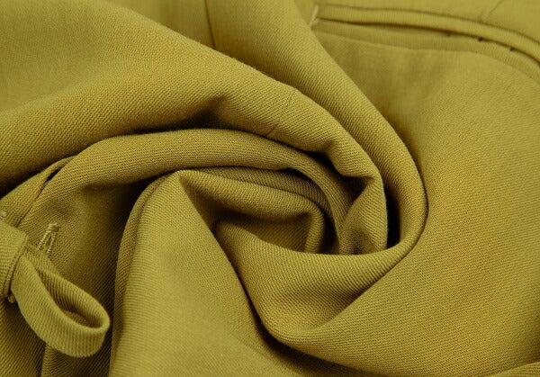 Jean Paul GAULTIER FEMME Wool Back Skirt Yellow Size 40