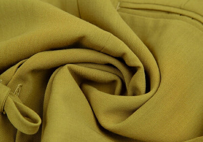 Jean Paul GAULTIER FEMME Wool Back Skirt Yellow Size 40