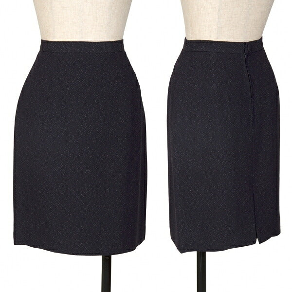 Jean Paul GAULTIER CLASSIQUE Wool Rayon Skirt Blue Size 40