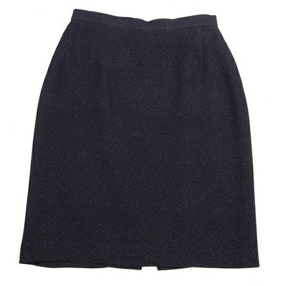 Jean Paul GAULTIER CLASSIQUE Wool Rayon Skirt Blue Size 40