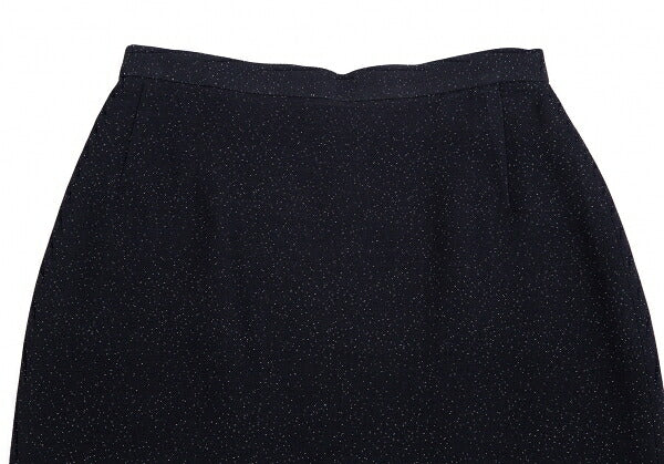 Jean Paul GAULTIER CLASSIQUE Wool Rayon Skirt Blue Size 40