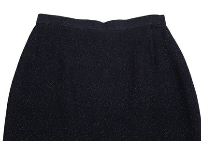 Jean Paul GAULTIER CLASSIQUE Wool Rayon Skirt Blue Size 40