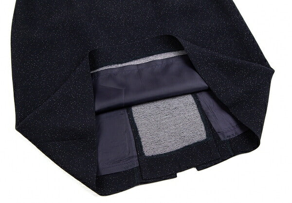 Jean Paul GAULTIER CLASSIQUE Wool Rayon Skirt Blue Size 40