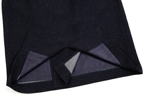Jean Paul GAULTIER CLASSIQUE Wool Rayon Skirt Blue Size 40